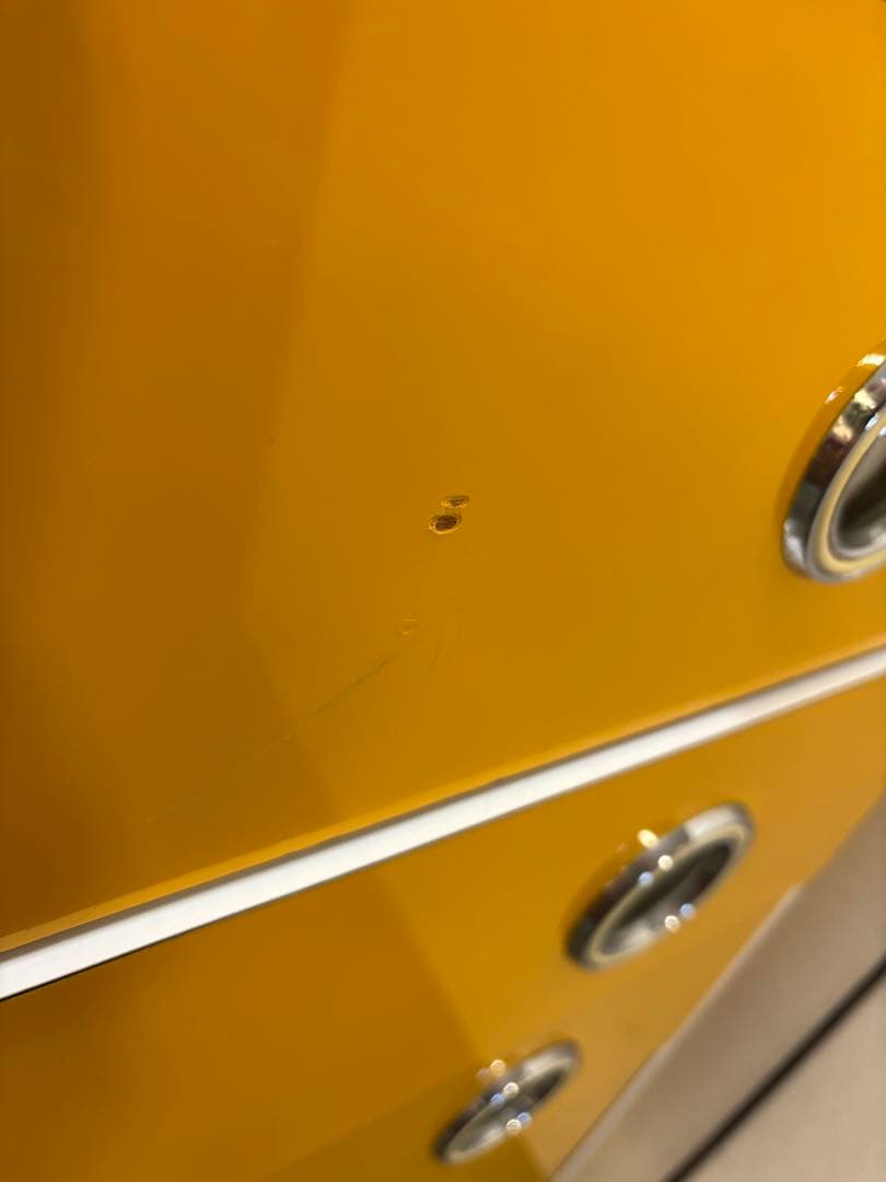 昭和レトロポップ家具　当時物　ヴィンテージチェスト　整理タンス　カラフルタンス