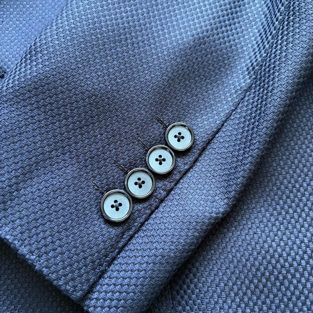 【美品】TAGLIATOREタリアトーレモンテカルロネイビージャケット50