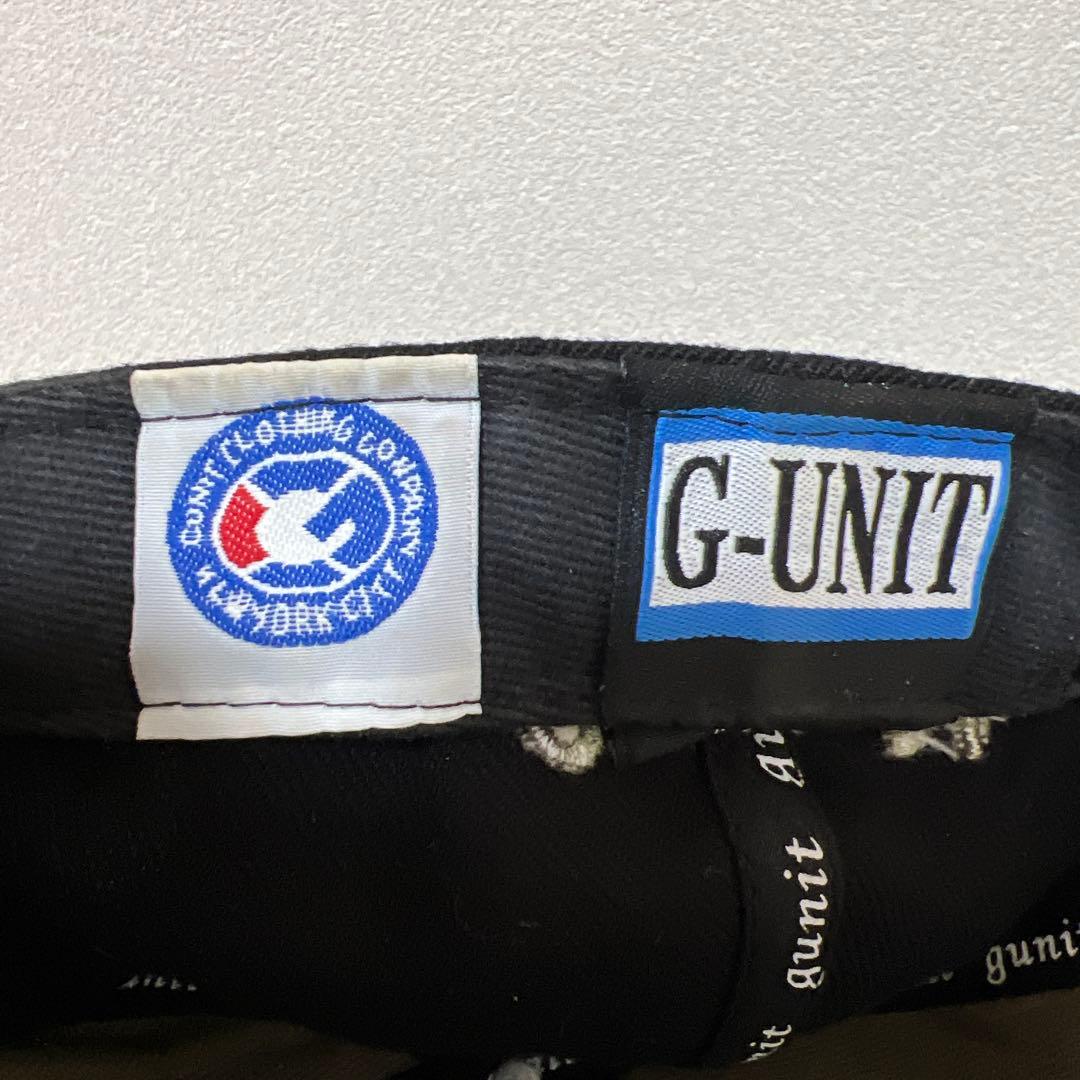 G-UNIT NEW ERA キャップ　クレイジーパターン　迷彩　刺繍　７5/8