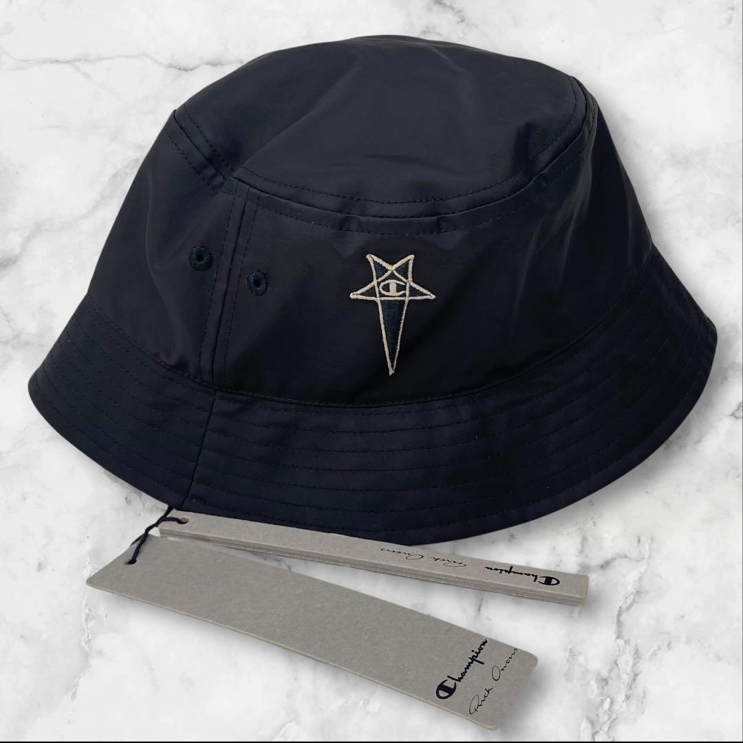 リックオウエンス チャンピオン バケットハット コラボ GILLIGAN HAT