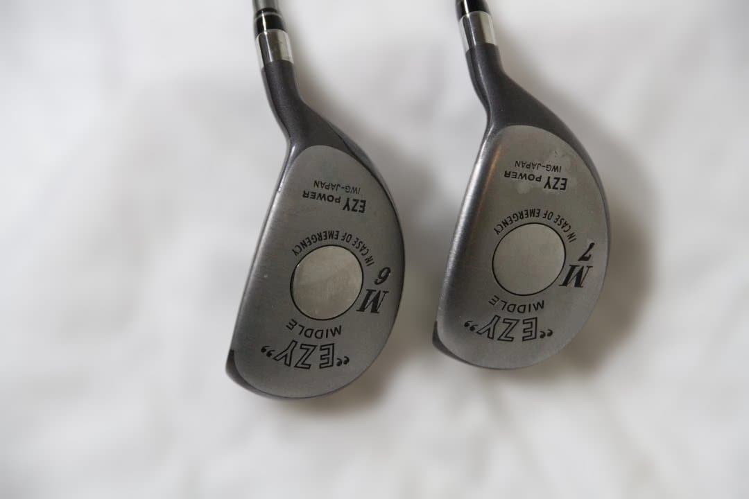 EZY POWER ユーティリティクラブ 7本セット　3～9番