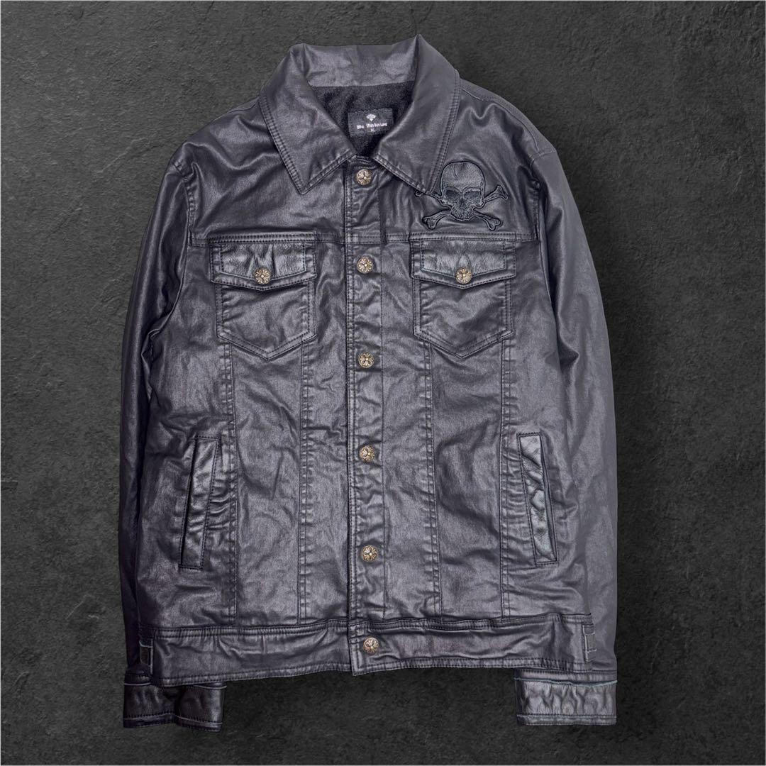 Archive コーティングデニムジャケット darkwear opium