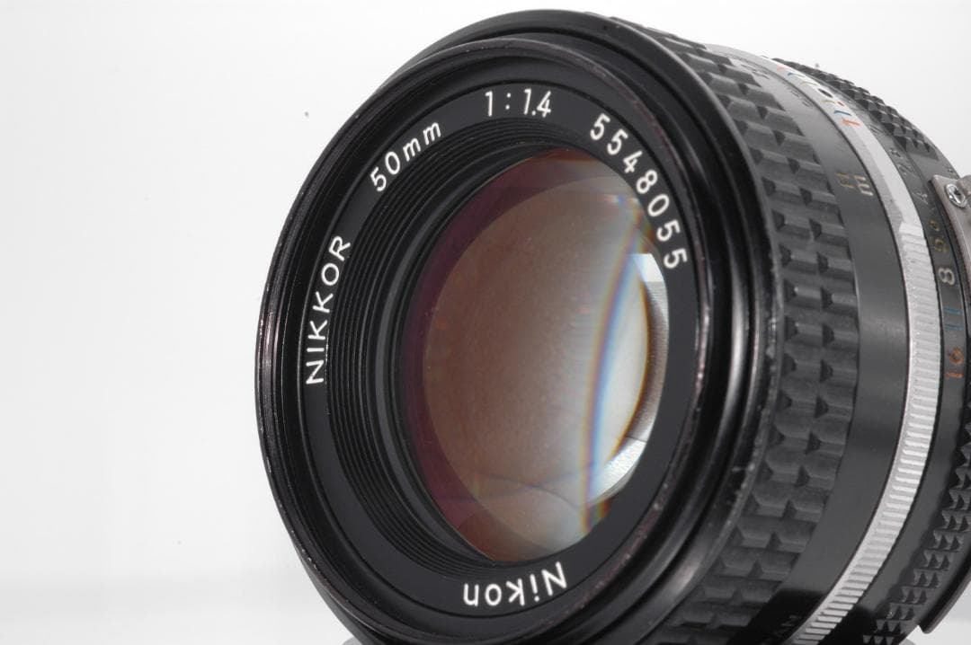 クリアな光学☆保証付☆Nikon Ai-s Nikkor 50mm f/1.4