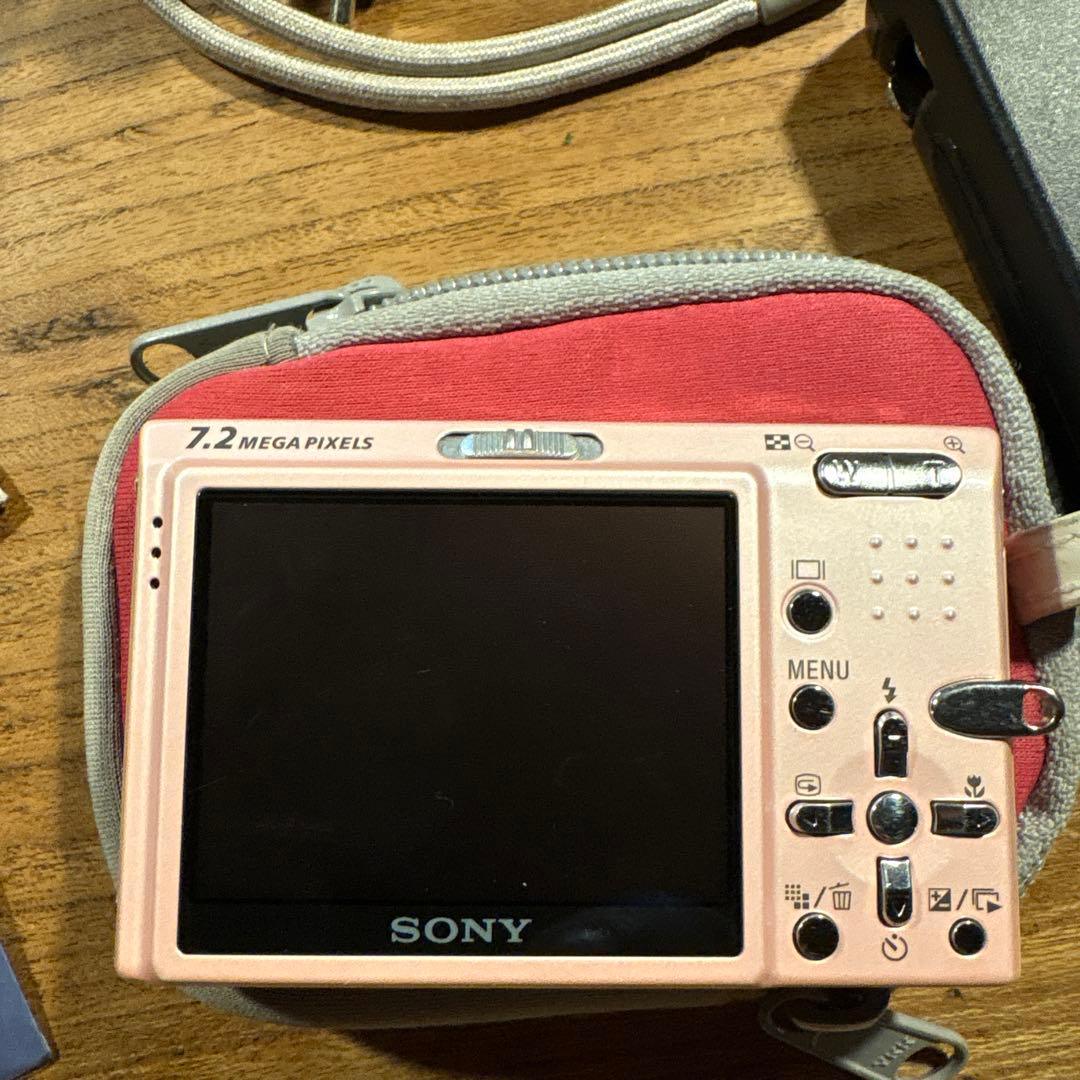 美品　Sony DSC-T10ピンク デジタルカメラ
