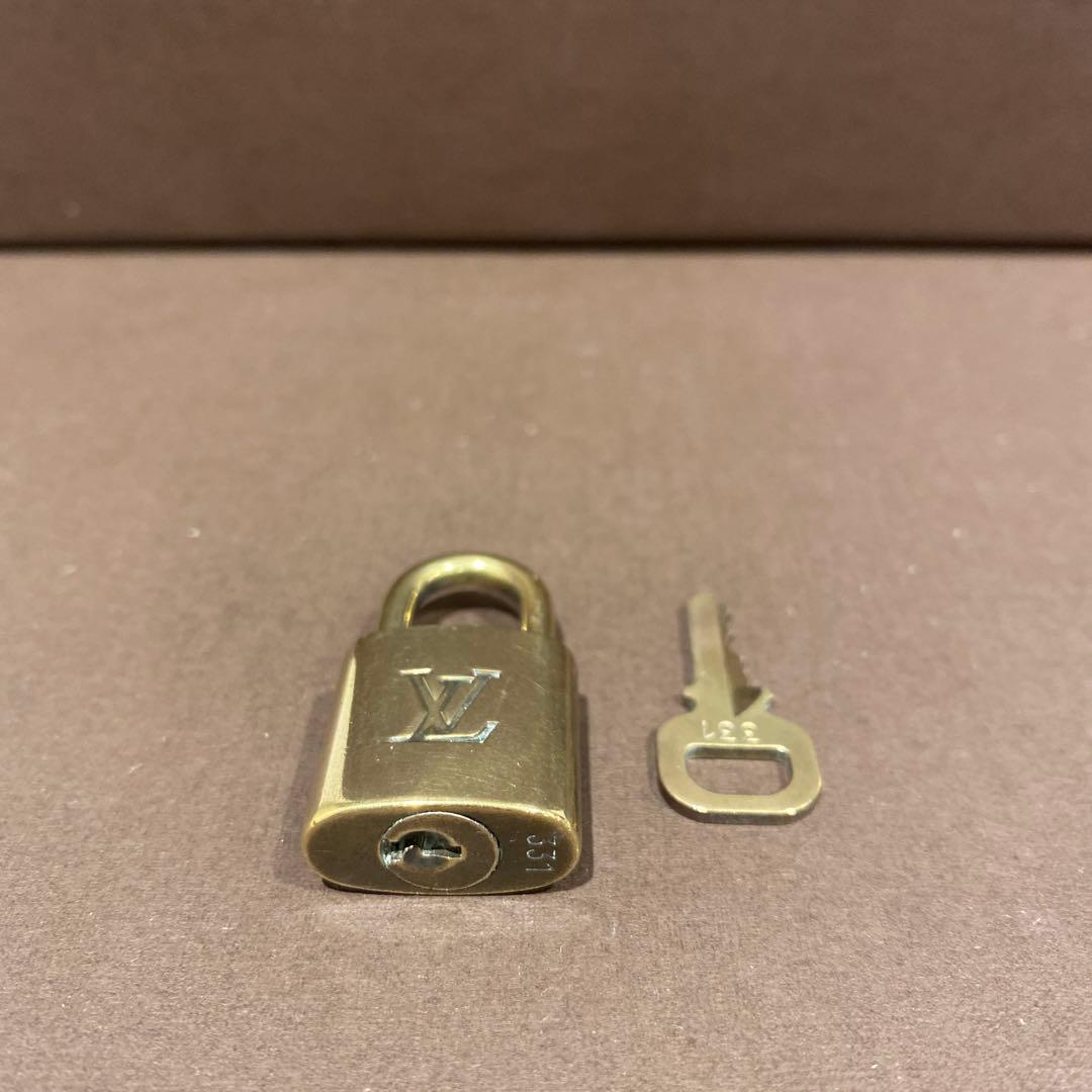 L00119　ルイヴィトン　パドロック　カデナ　南京錠　鍵
