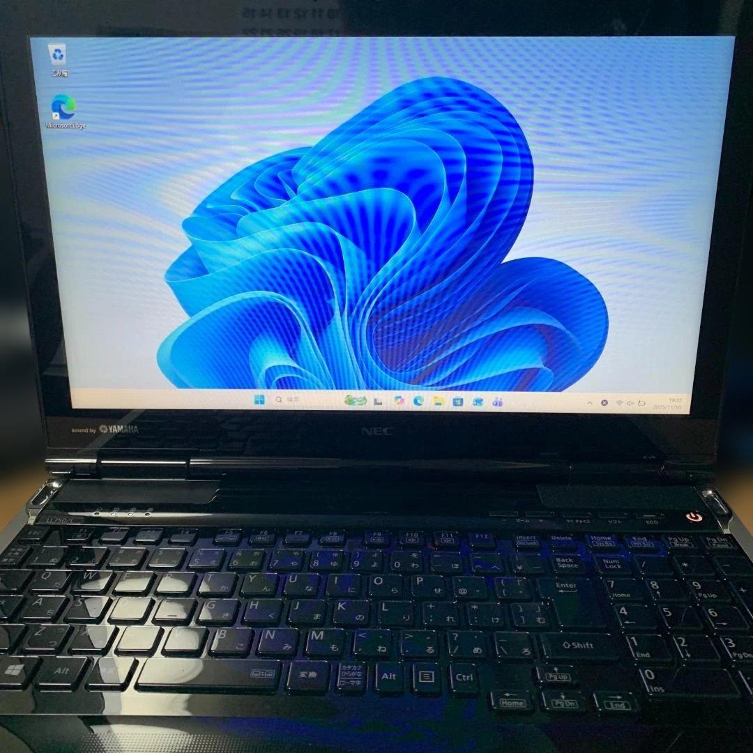 NEC LaVie SSD PC-LL750LS6B 高速 i7 ノートPC