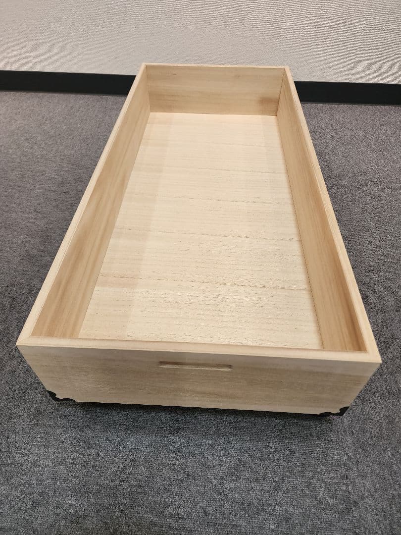 桐箱　5段　木製5段収納ユニット　きもの　和服　　おしゃれ　収納　キャスター付き