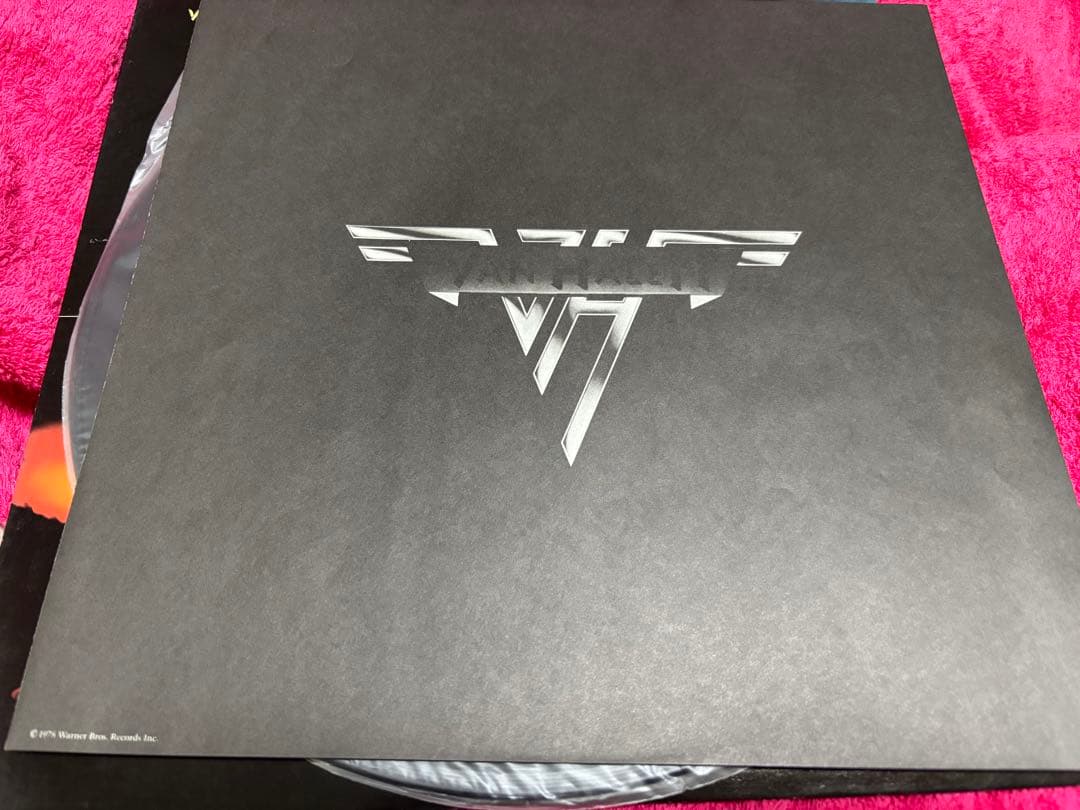 レア　van halen 直筆　サイン　レコード　ヴァン　ヘイレン　バンヘイレン
