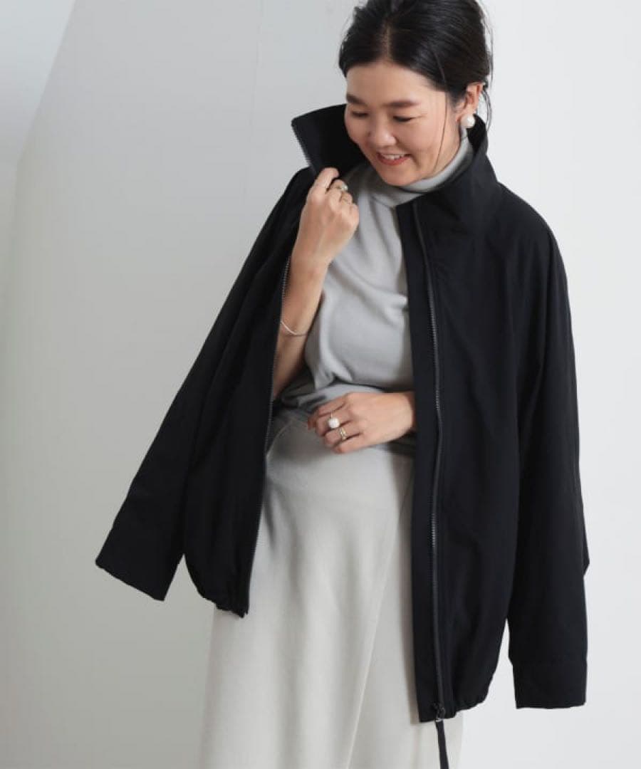 【美品】LEE × Demi-Luxe BEAMS オーバースタンドブルゾン.M