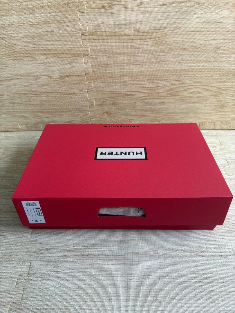 HUNTER ブラック ロングブーツ 24.0cm 試着のみの新品・未使用品