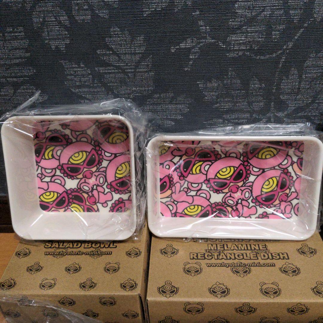 ヒスミニ ♪ ノベルティ テディ お皿 サラダボール ディッシュ