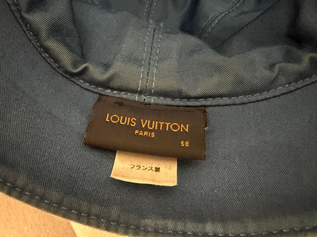 マ*ト様 ルイヴィトン ボネ モノグラム エッセンシャル デニム LV バケット