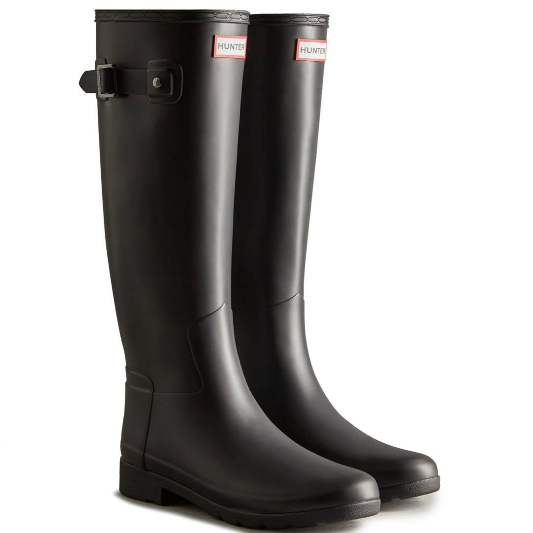 Hunter レインブーツ　リファインドブーツ　23cm 24cm 大草直子