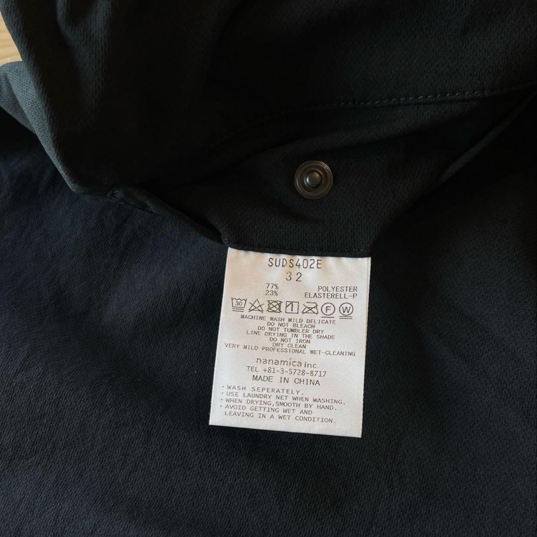 新品 M相当 ナナミカ アルファドライイージーショートパンツ 黒