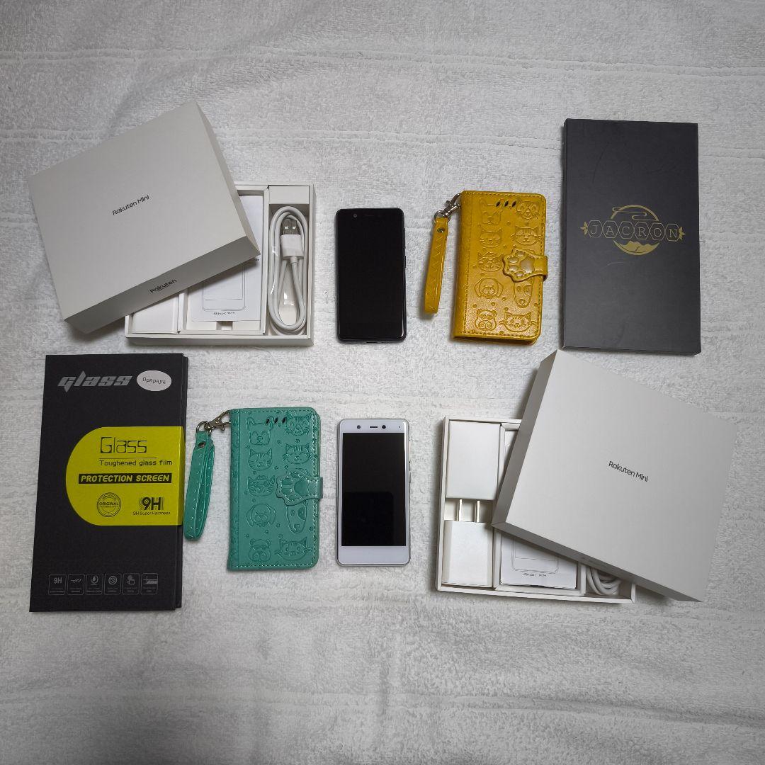 Rakuten mini 楽天ミニ 本体 楽天miniケース 2台セット
