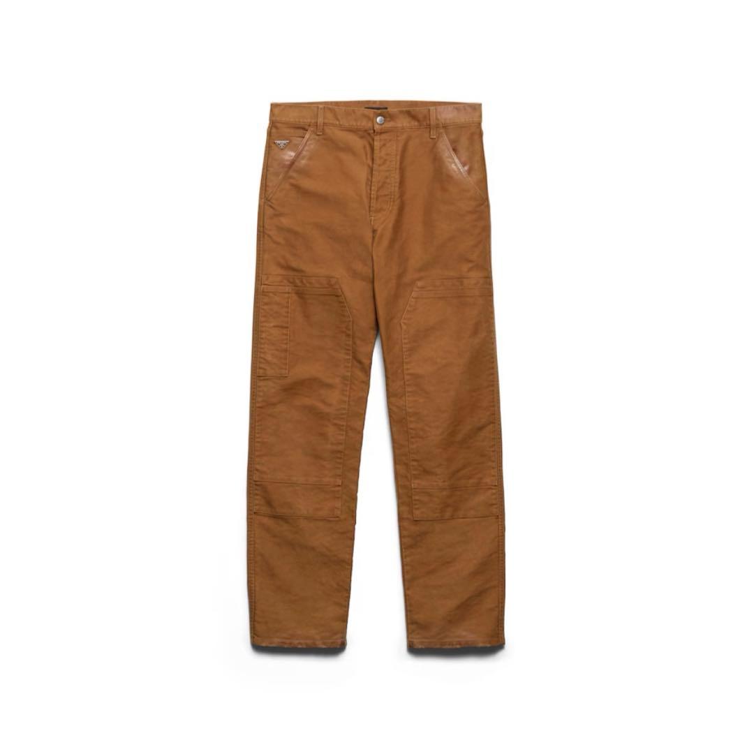 PRADA 24fwモールスキン パンツ W32