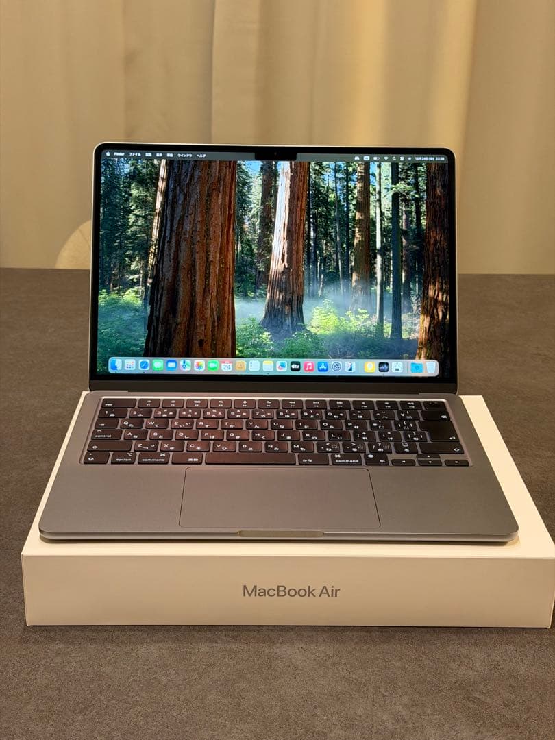 MacBook Air M2 256GB スペースグレイ 美品 バッテリー98%