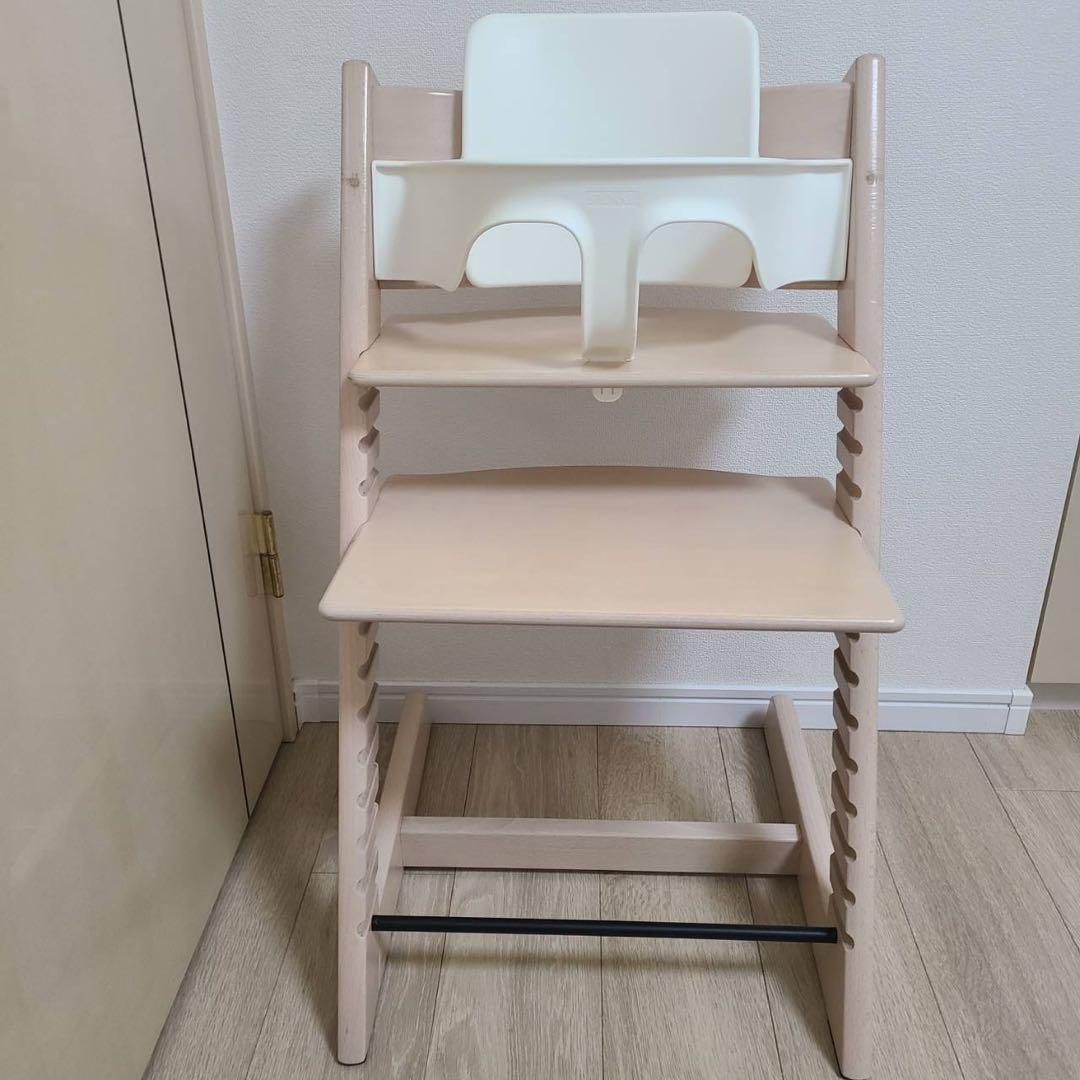 【STOKKE】トリップトラップ ベビーセット テーブル 延長グライダー付