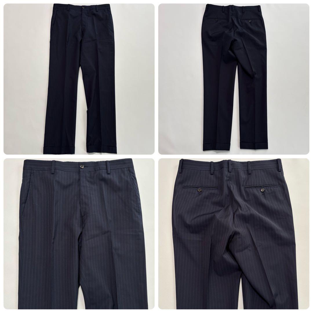 希少 イギリス製 ポロラルフローレン スーツ セットアップ ネイビー Sサイズ