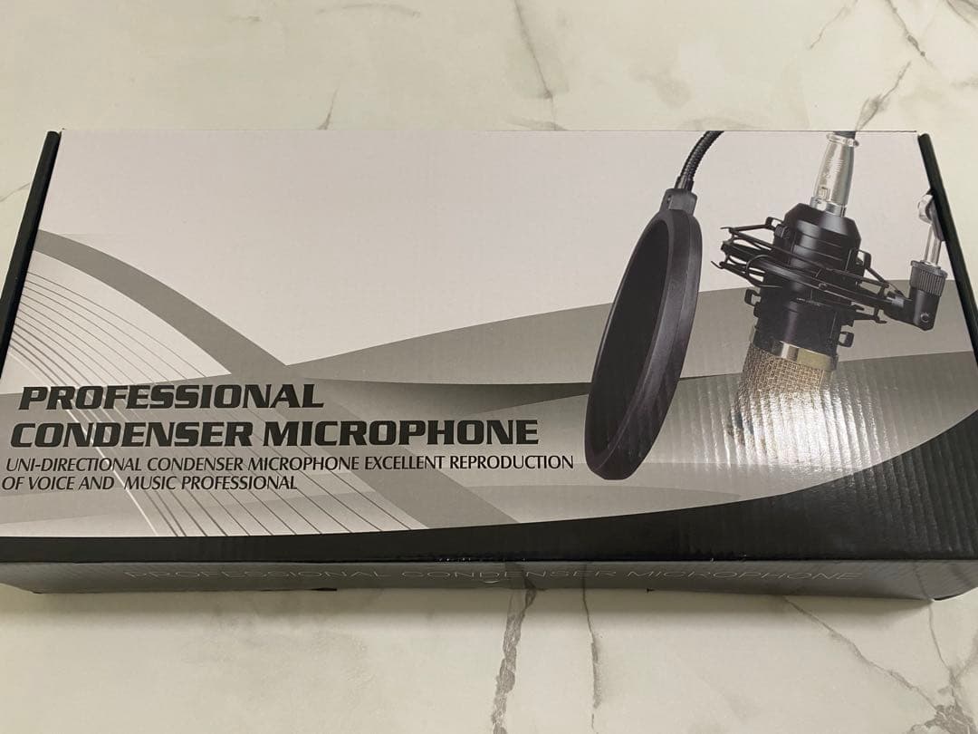 audio-technica AT2020 コンデンサーマイク＋マイクスタンド