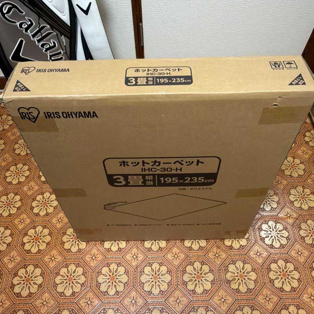 三畳用　ホットカーペット　新品未使用