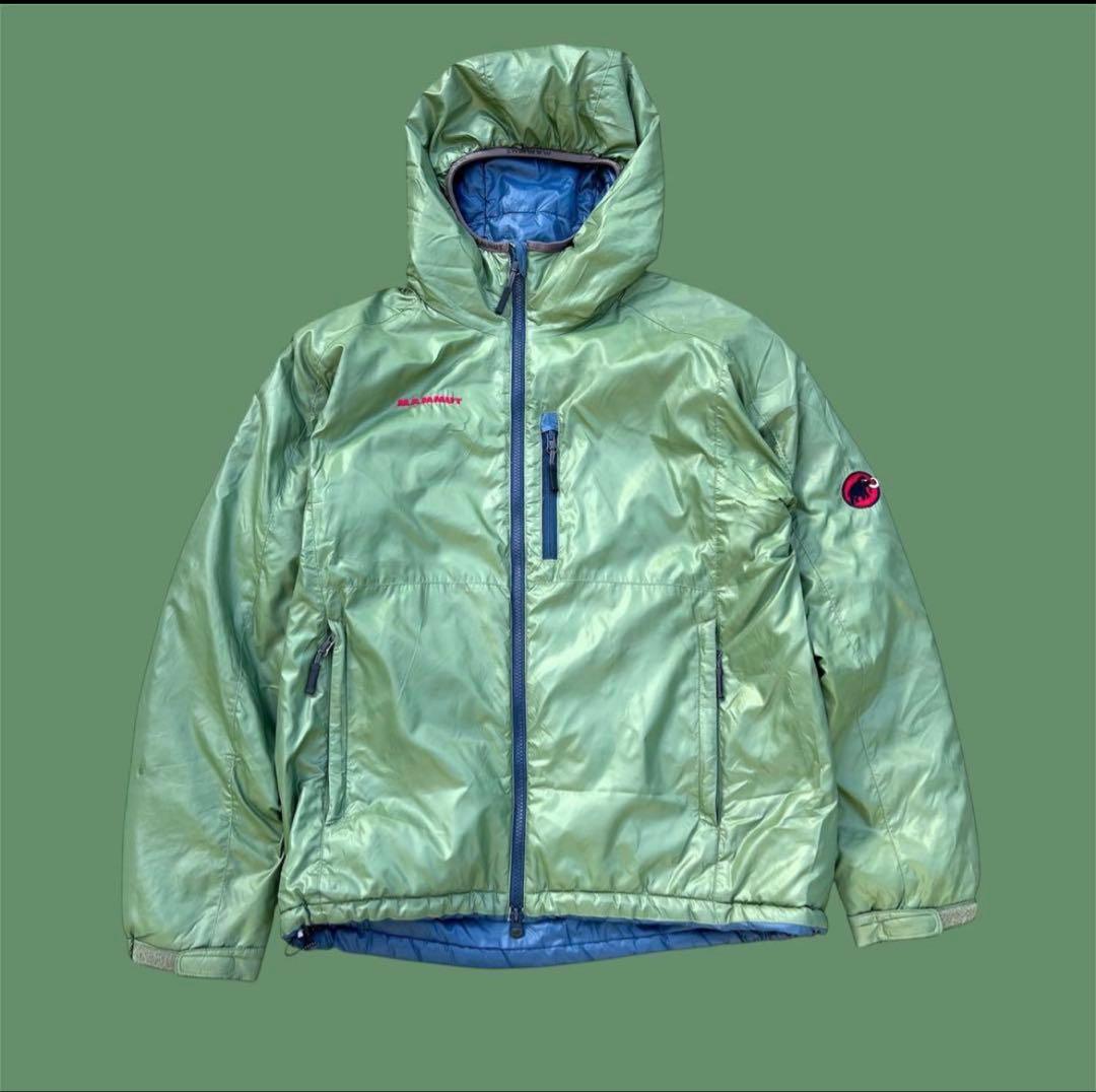 00s MAMMUT パファージャケットY2K テック　ダウン