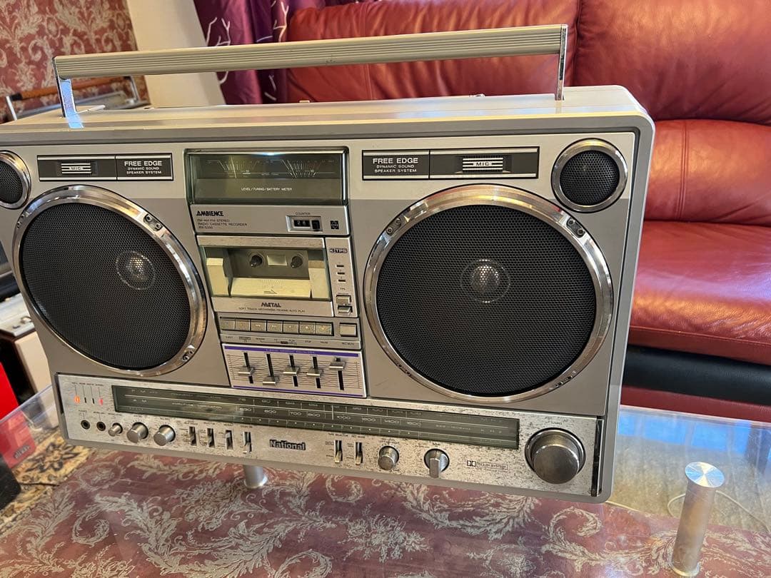 希少National 大型ラジカセ RX-5350 中古動作品メンテナンス済み
