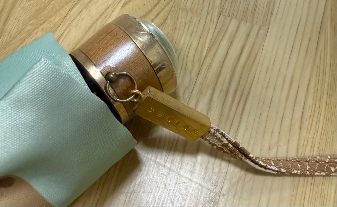 【匿名配送】【美品】CELINE セリーヌ 折りたたみ傘 コンパクト三つ折り傘