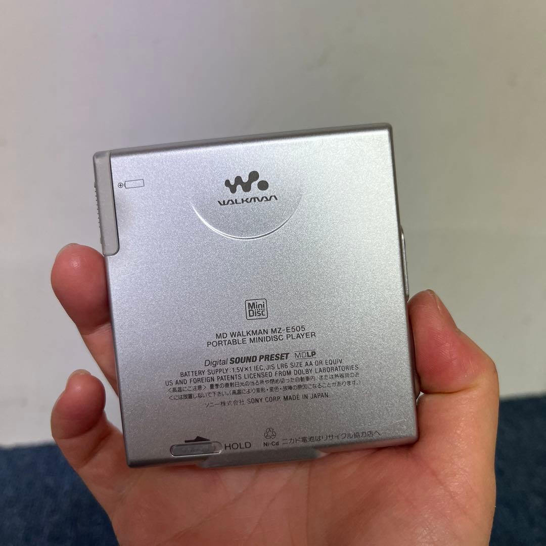 SONY ソニー ウォークマン MDプレーヤー MZ-E505