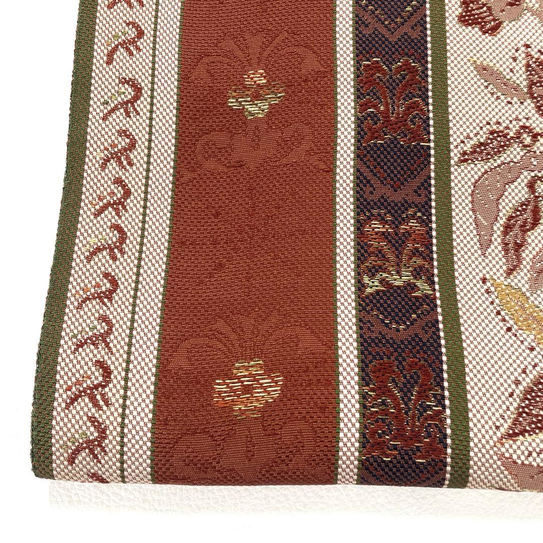 専用帯5668 ●高級 正絹 本場筑前博多織 松葉仕立て 名古屋帯