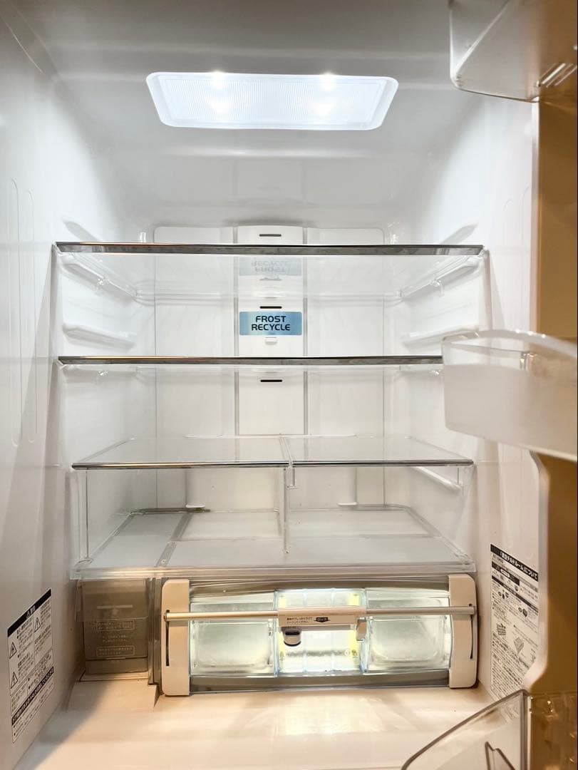 日立　冷凍冷蔵庫：5ドア 定格内容積415L（R-S420CM）（T）型