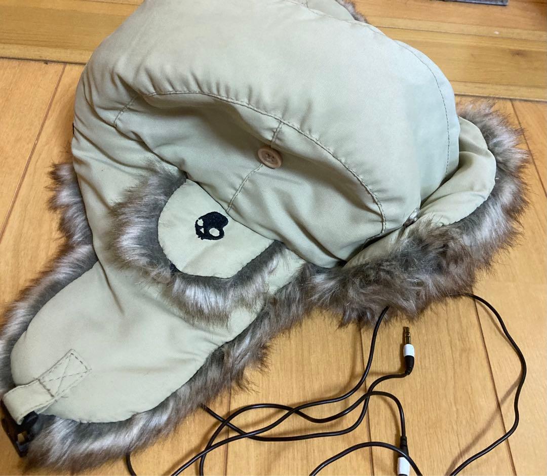 【非売品】Skullcandy パイロット帽 ヘッドフォン