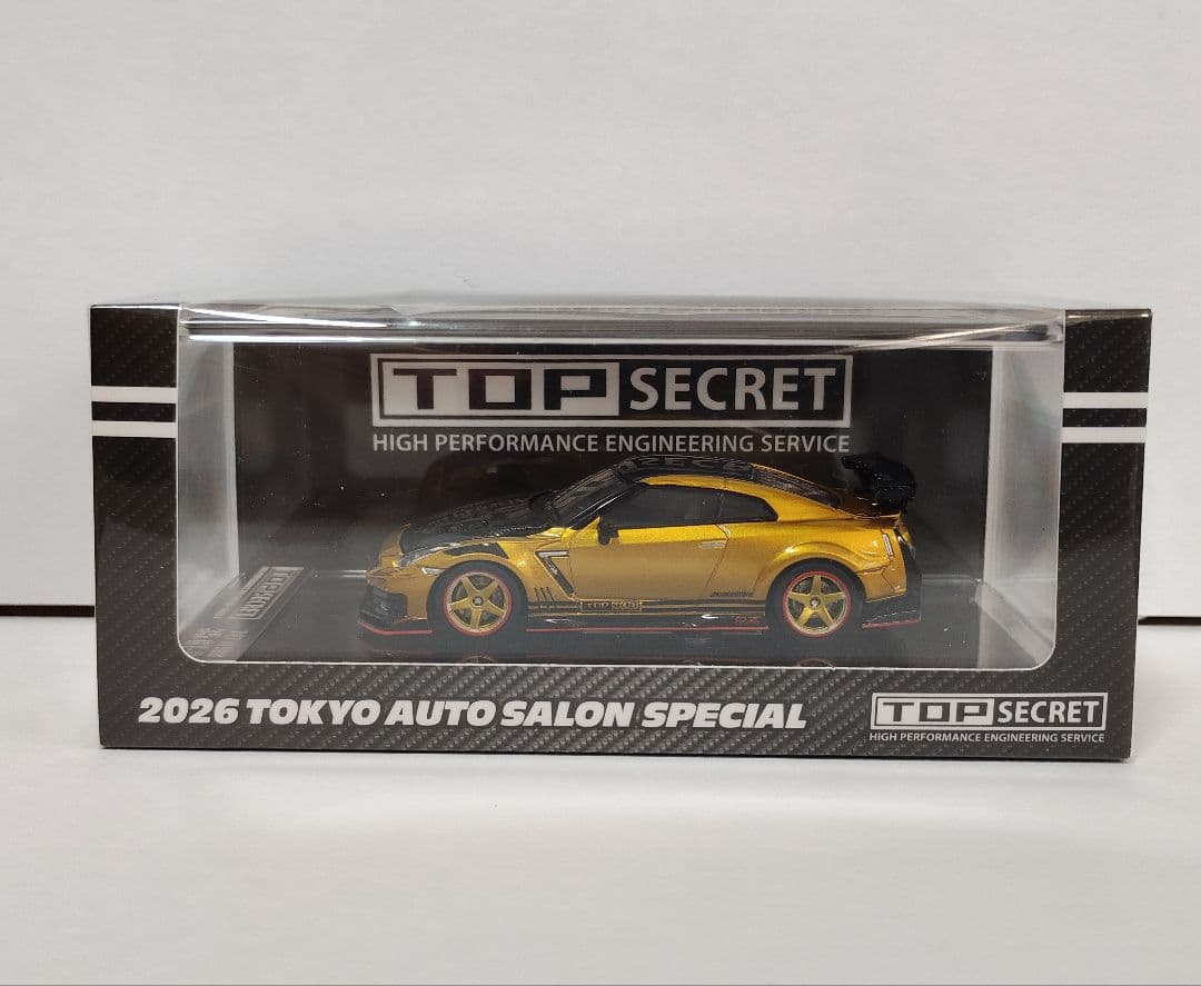 東京オートサロン 2026 限定 GT-R 1/64 トップシークレット R35