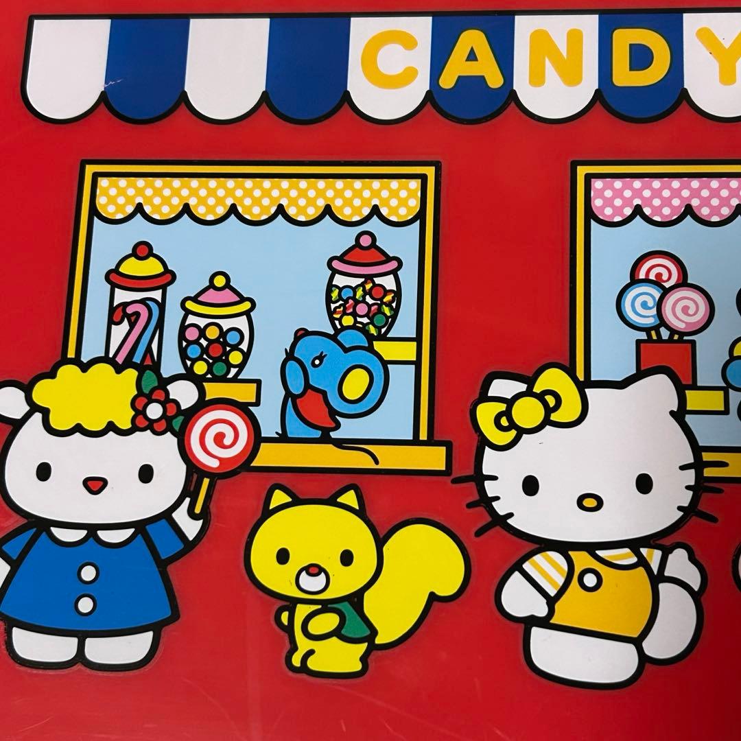 【希少 美品】サンリオ ハローキティ キャンディ ショップ コンテナ 収納BOX