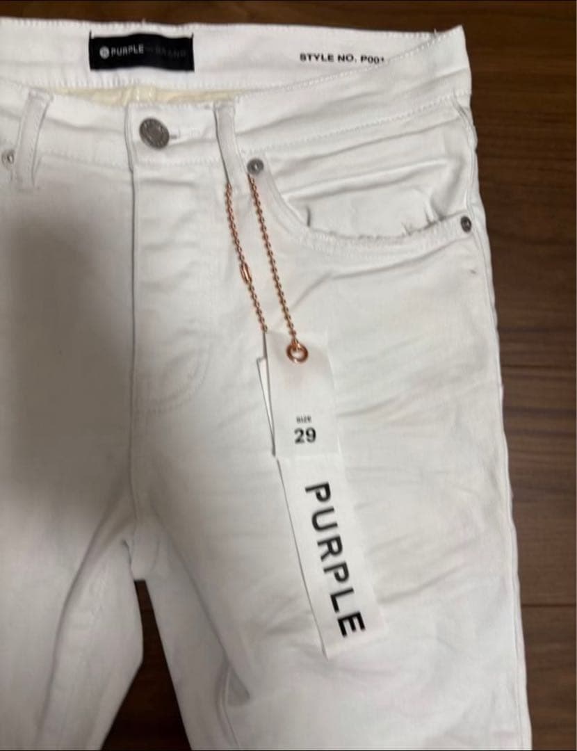 希少　PURPLE BRAND P001 Optic White 29