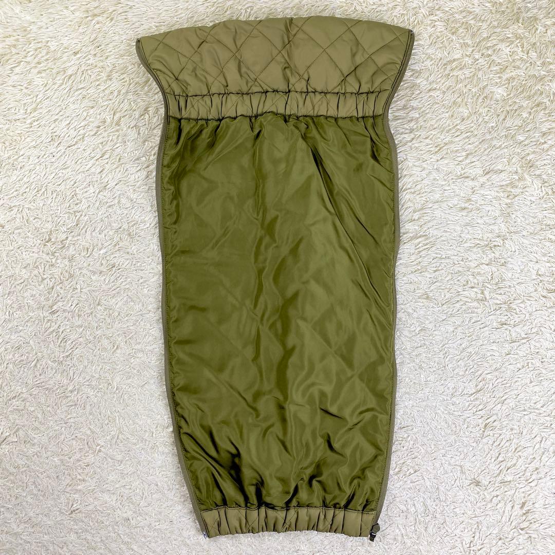 【極美品】スウィートマミー 3way ママコート キルティングコート L カーキ