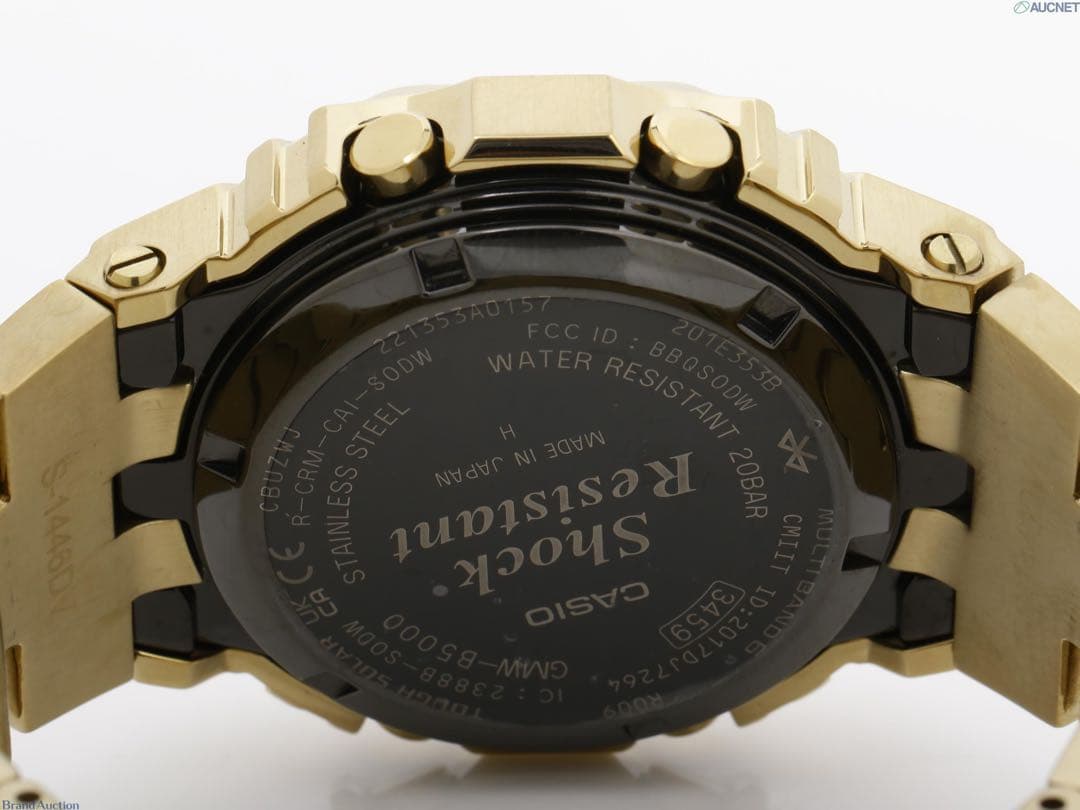 【美品】G-SHOCK GMW-B5000 ゴールド腕時計