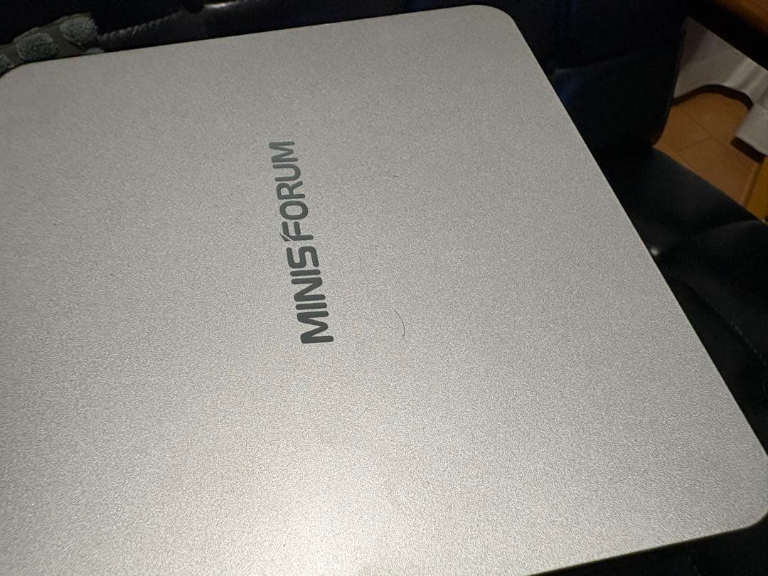 ミニPC MINISFORUM /i7/32GB/512GB/Win11Pro