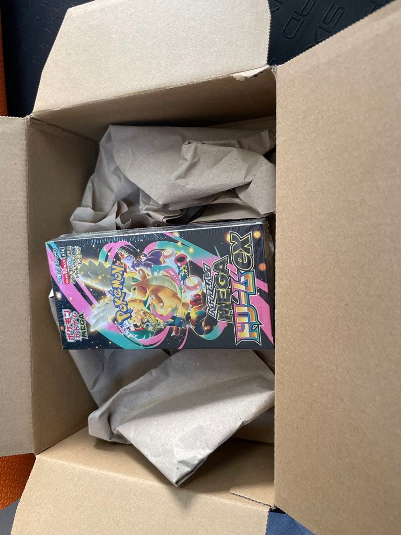ポケモンカードゲーム MEGAドリームex シュリンク付き　1BOX