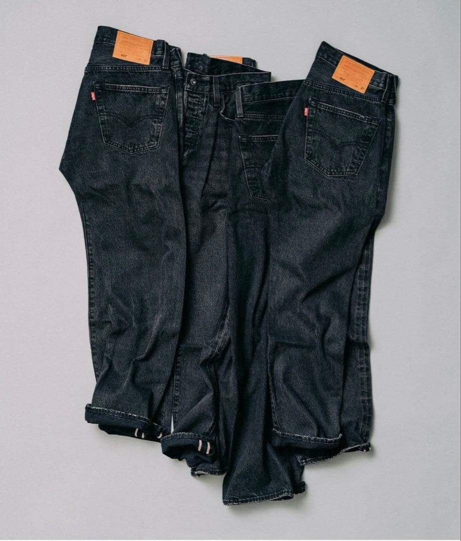 【新品】Levi’s 30th EDIFICE別注 Type1 &501ブラック