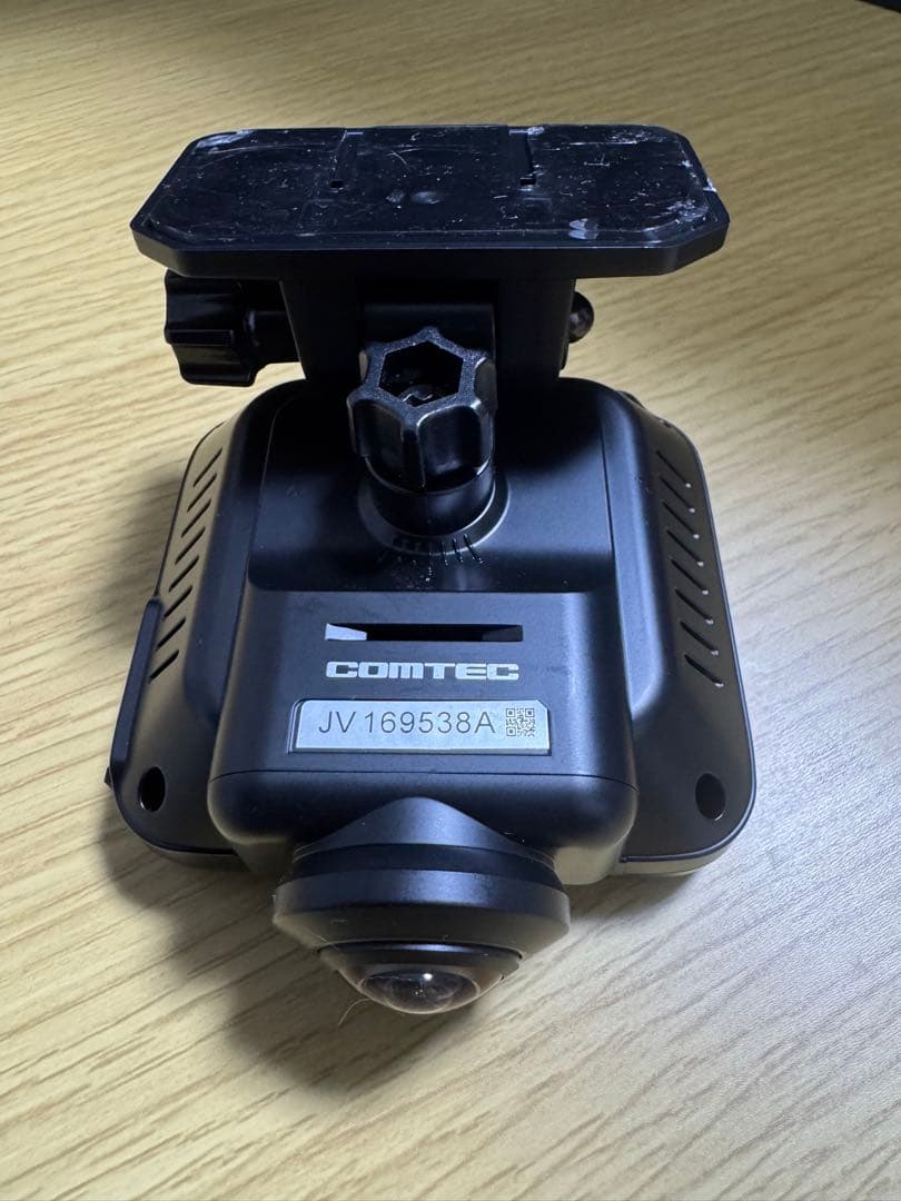 ZDR037 コムテックドライブレコーダー　360度カメラ前後カメラ