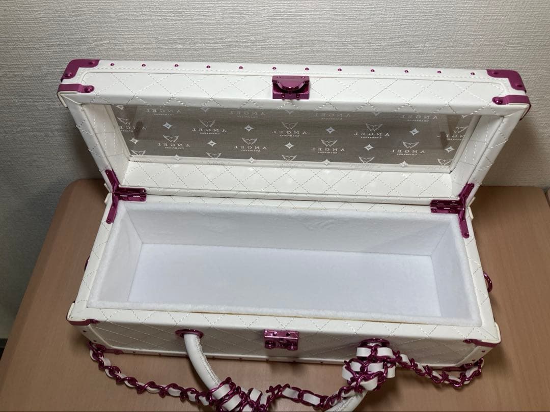 ★未開栓★エンジェルシャンパン★パープル★レザー★