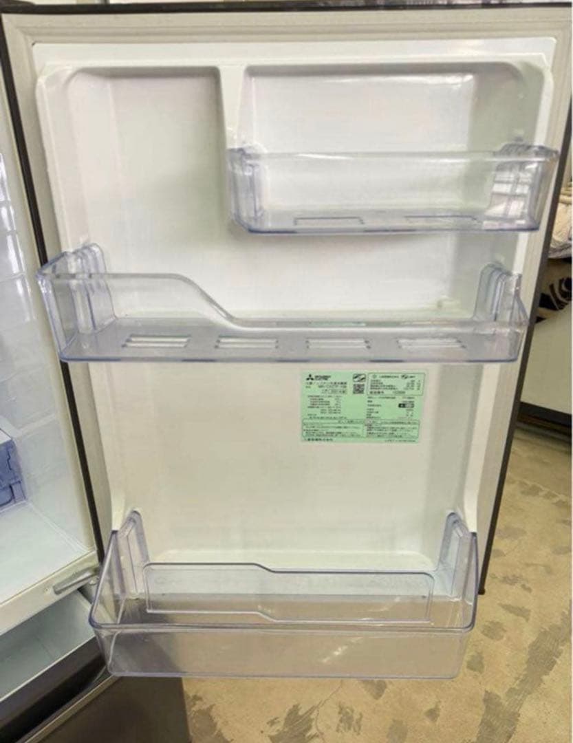 【高年式】 2021年式 272L 三菱 冷蔵庫 MR-CX27F-H