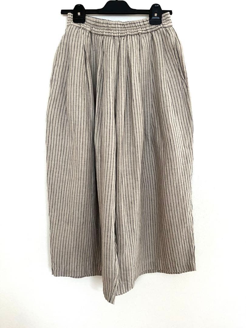 foglinenwork キナル 金子敦子さんコラボ ごきげんパンツ