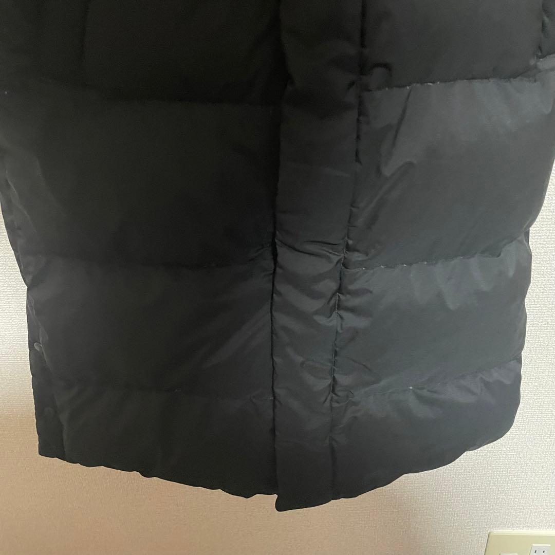 【美品】ノースフェイス　ロングダウン　ダウンジャケット　ブラック　メンズS