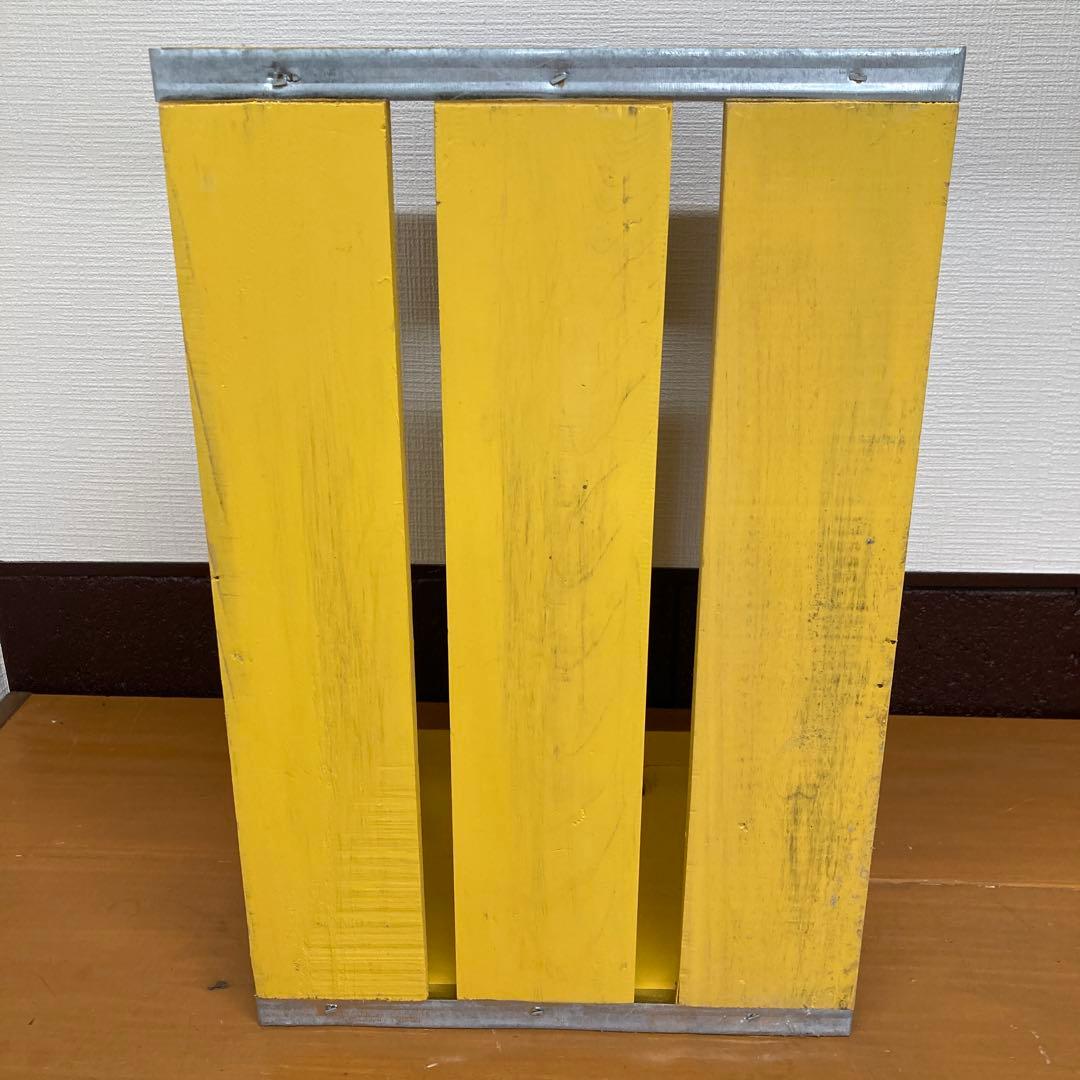 N391① ビンテージ ウッドクレート SQUIRT スクワート・ボーイ レトロ