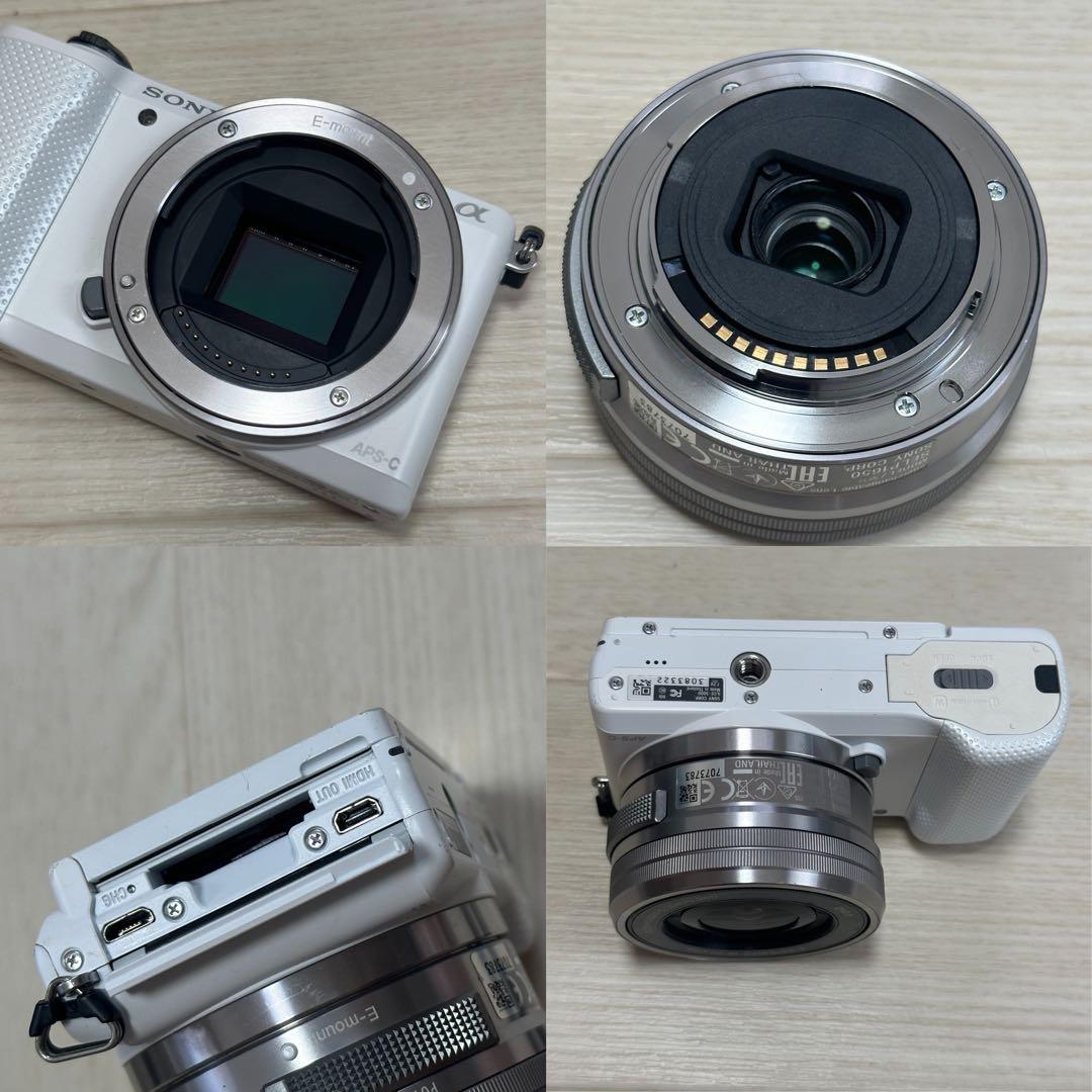 SONY α5000 ホワイト パワーズームレンズキット