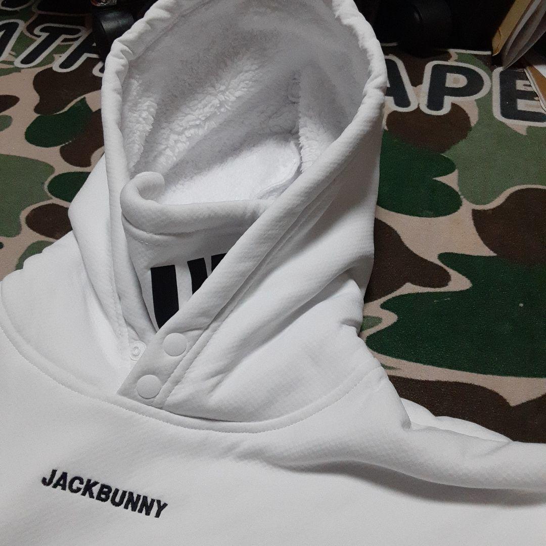 JACKBUNNY ジャックバニー　ネックウォーマー付き　フリースパーカー