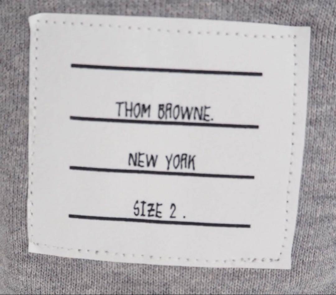 THOM BROWNE/トムブラウン 4bar スウェットトレーナー サイズ2