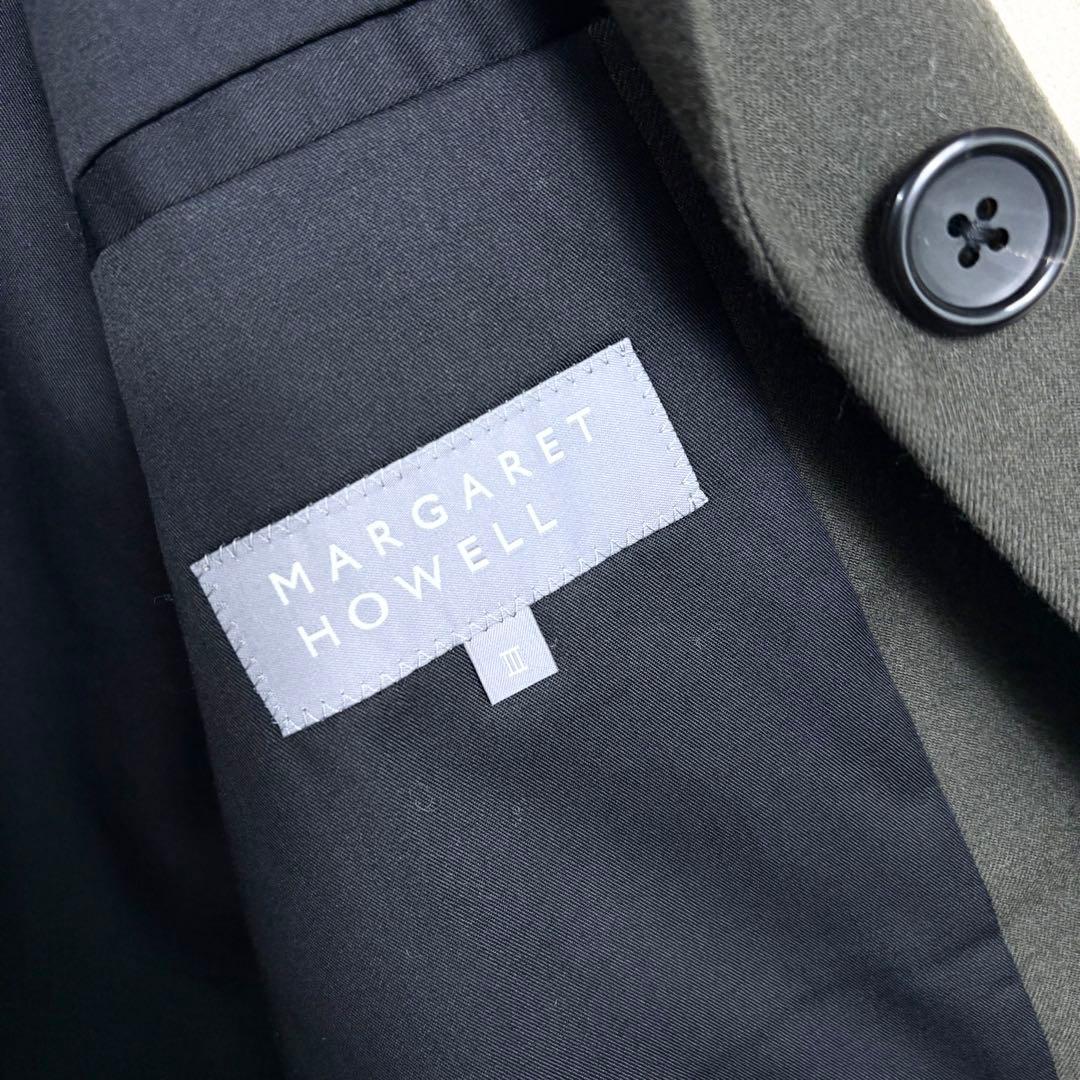 【新品タグ付】MARGARET HOWELL 24AW ウールジャケット　3